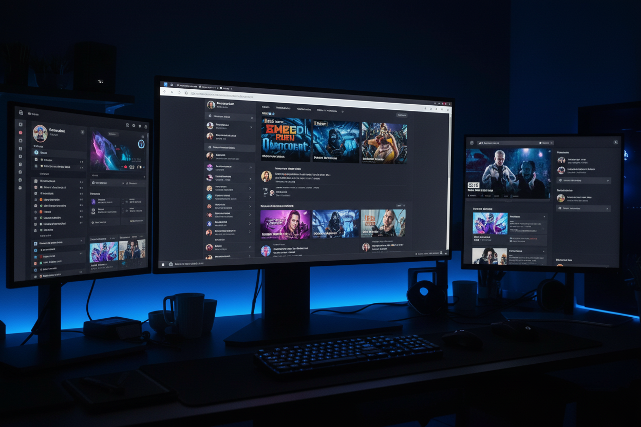 Social media marketing dashboard