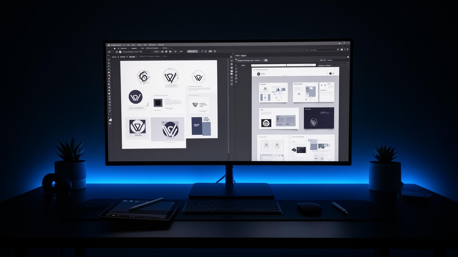 Marketing collateral design samples