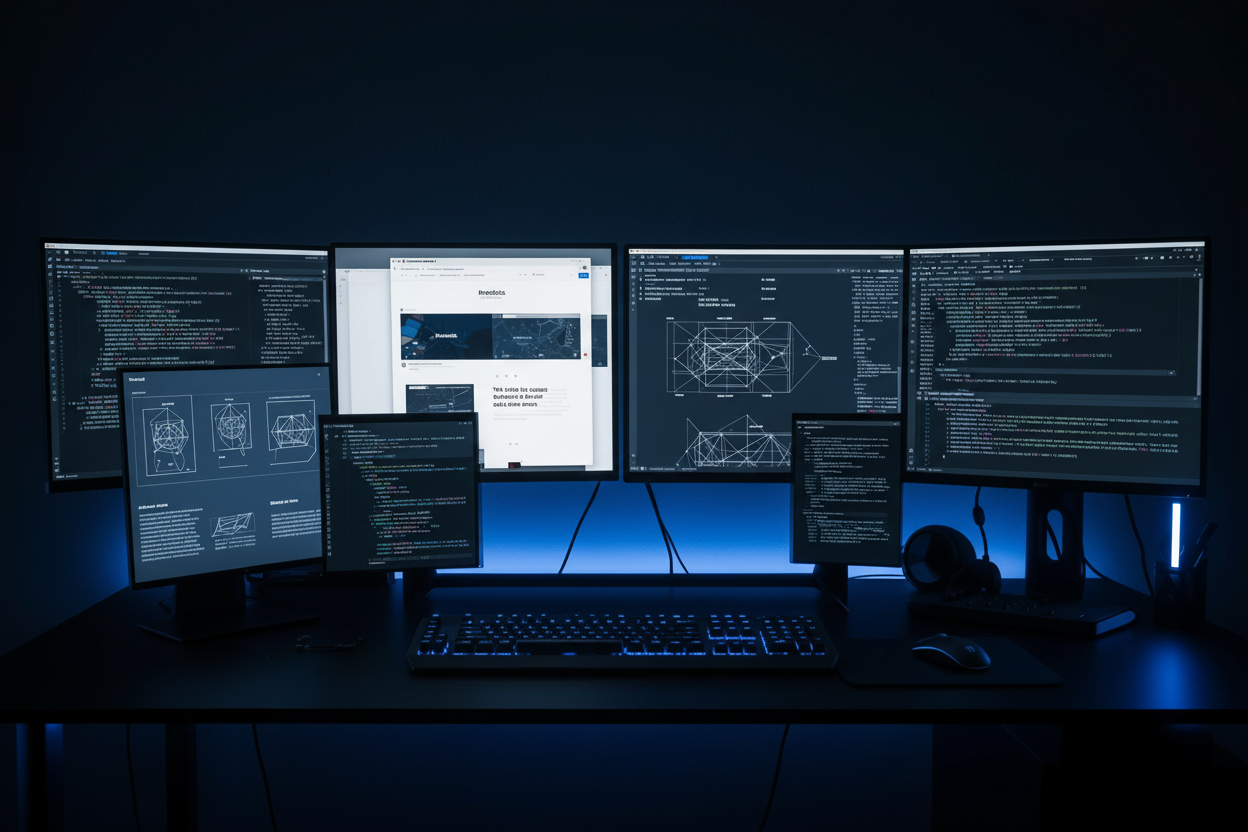 AI website design and development